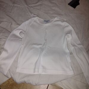 Plaza South Women's White Long Sleeve Top